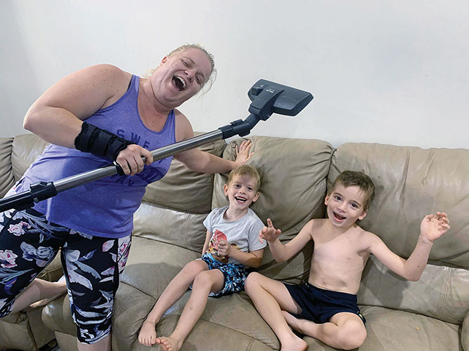 Vacuuming The Kids