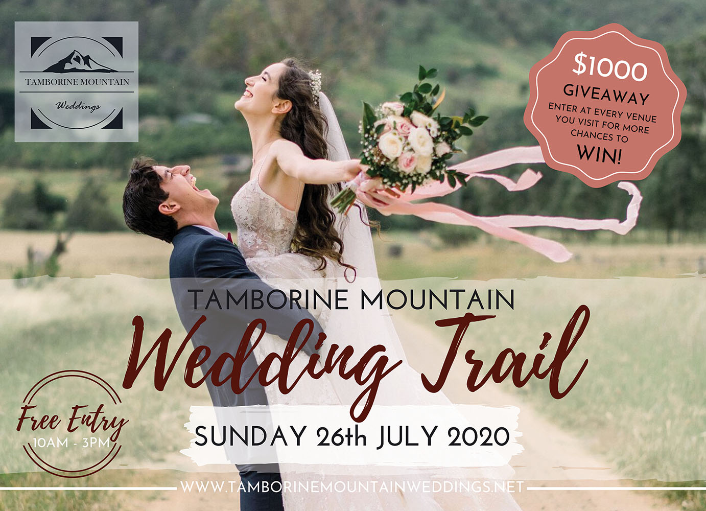 Tamborine Mountain Wedding Trail 26 July