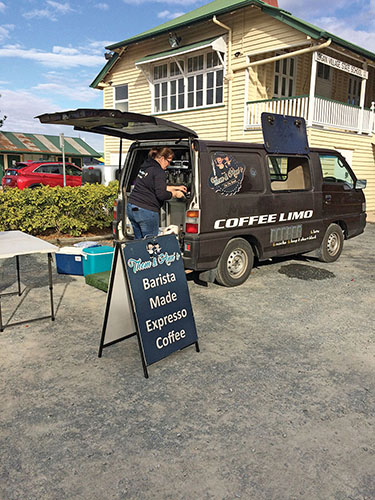 Thom and Ann’s coffee van