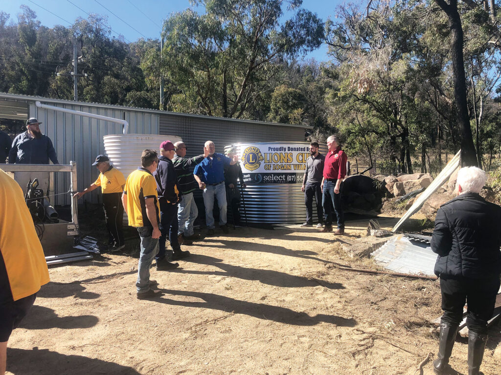 Tanks to Stanthorpe