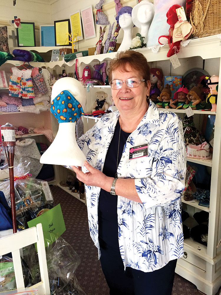 Margaret , Vice President, of Logan Village Craft Cottage