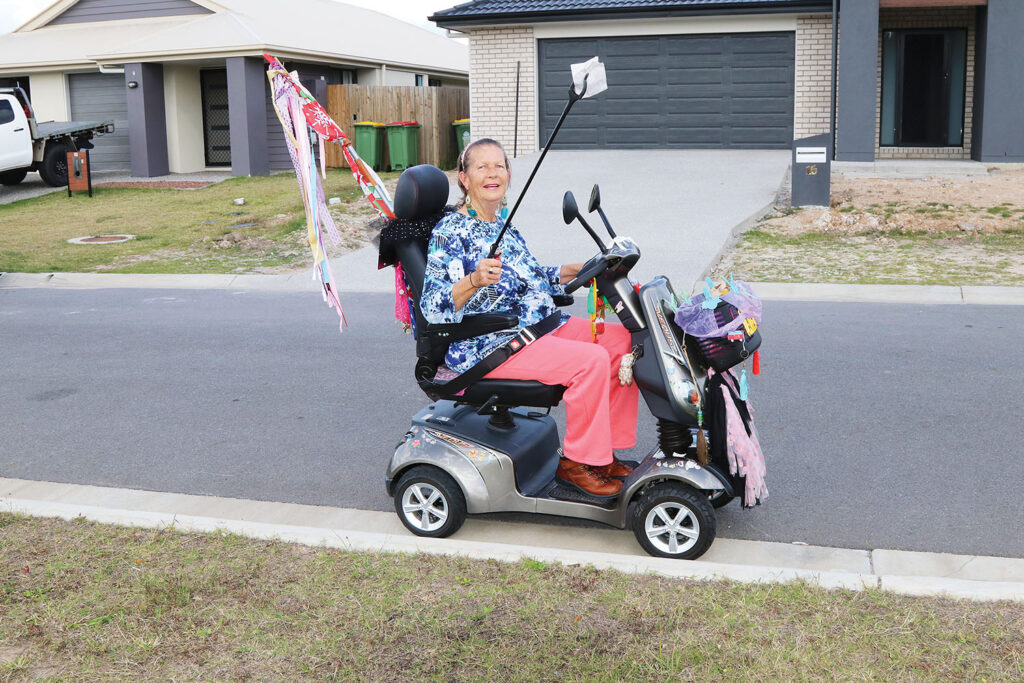 Maxine on her mission to clean up the streets