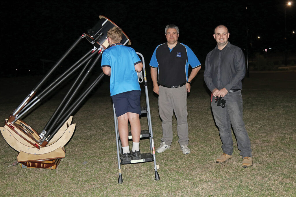 Scenic Rim Astronomy Association Inc at Yarrabilba State Secondary College Science Night