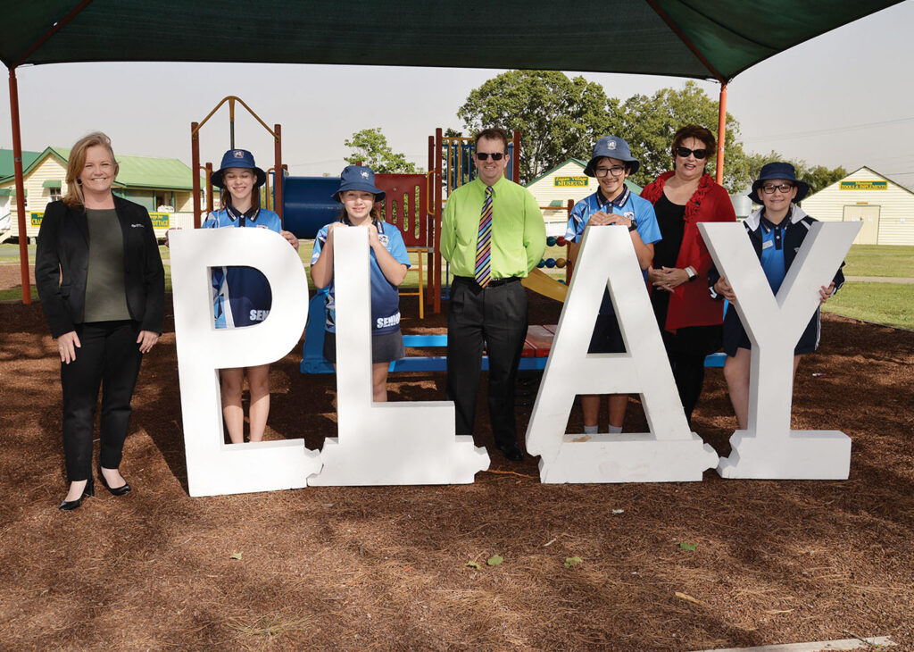 New Playground At Logan Village