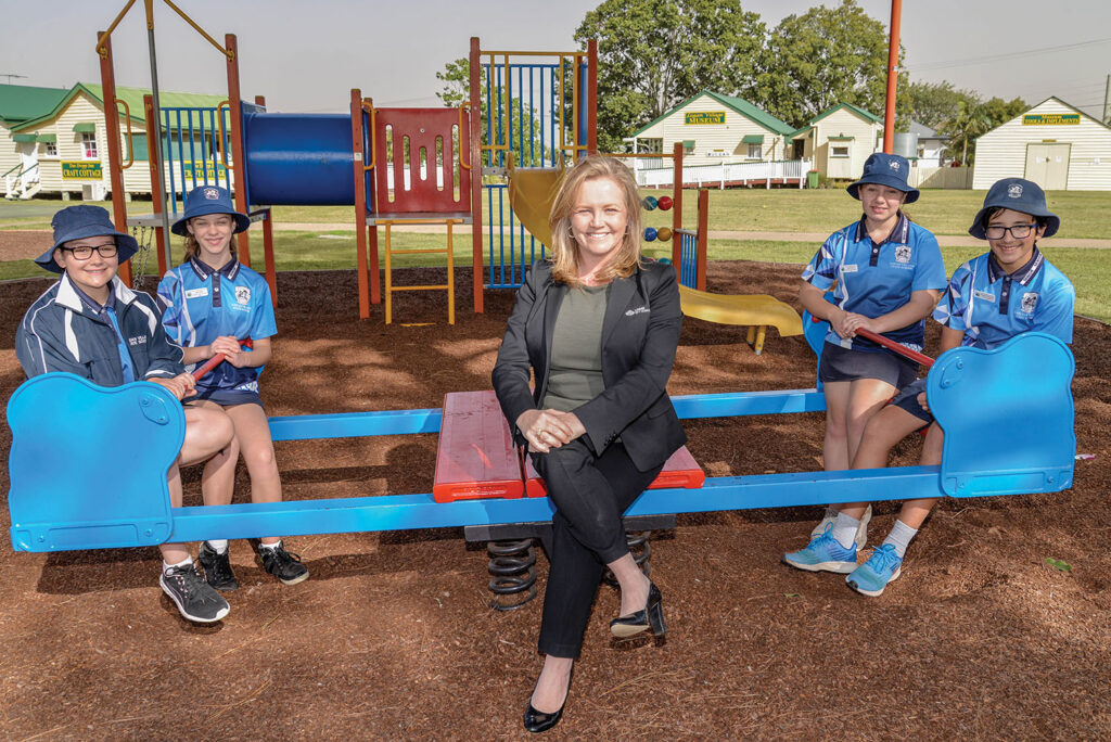 New Playground At Logan Village