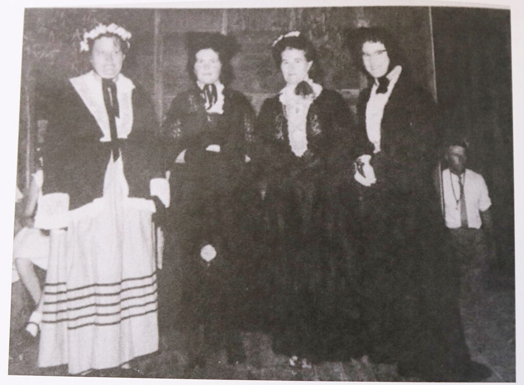 Ladies at Logan Village Hall c1933-34