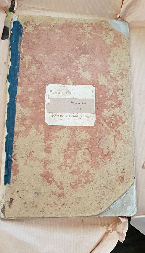 145 Year Old Logan Village State School Visitors’ Book - Cover