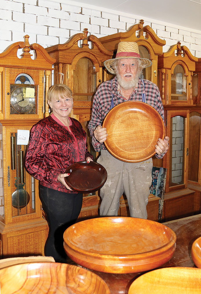 Graham Bobermien with daughter Noeleen