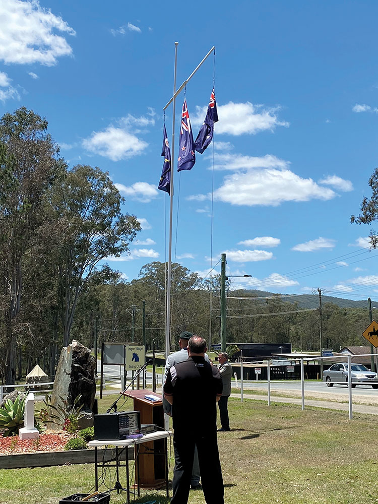 Remembrance Day Service held by Logan Village RSL Sub Branch