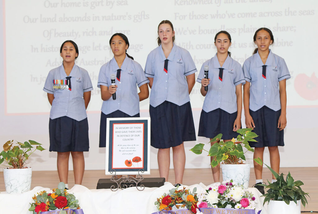 Anzac Day Service At YSSC