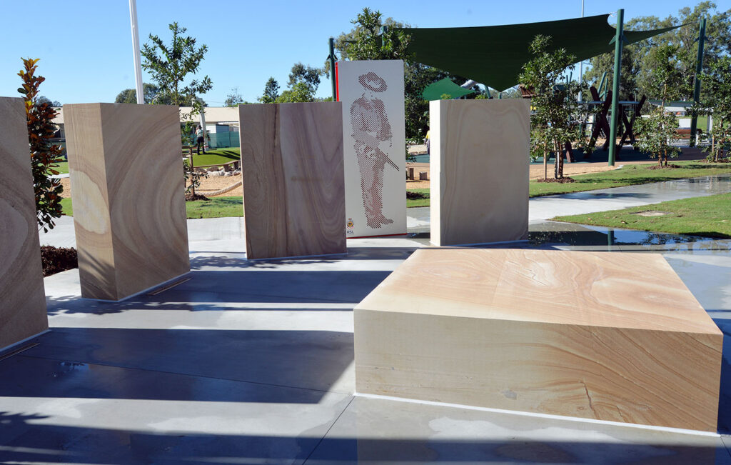 New Village Green Playground - Cenotaph