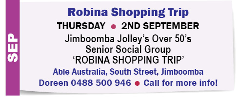 Robina Shopping Trip