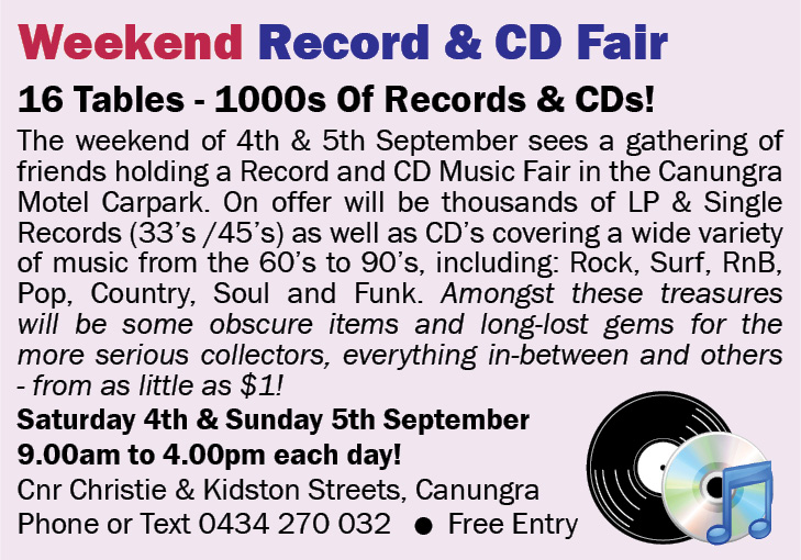 Weekend Record & CD Fair