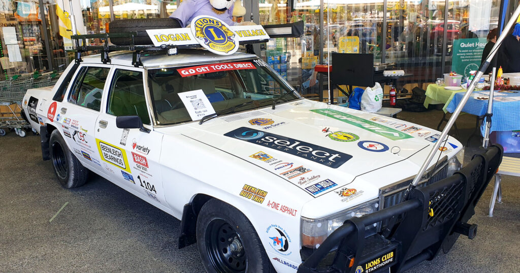 Lions Variety Bash Car