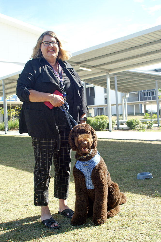 Duke with Shonna Napier