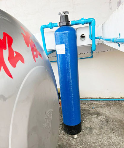 Water filtration unit in the operating theatre at Prey Kabas Referral Hospital