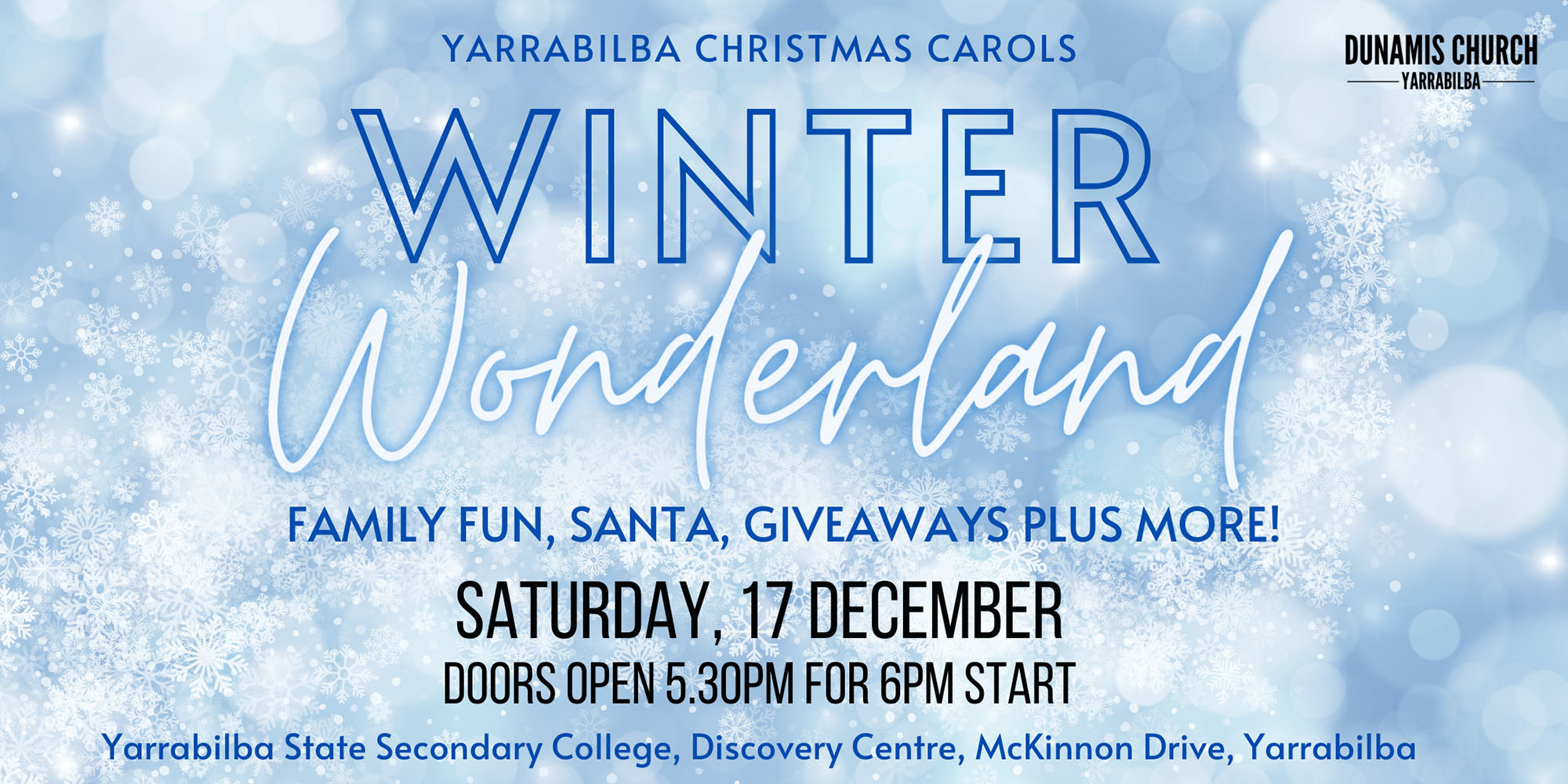 Yarrabilba Christmas Carols - Winter Wonderland