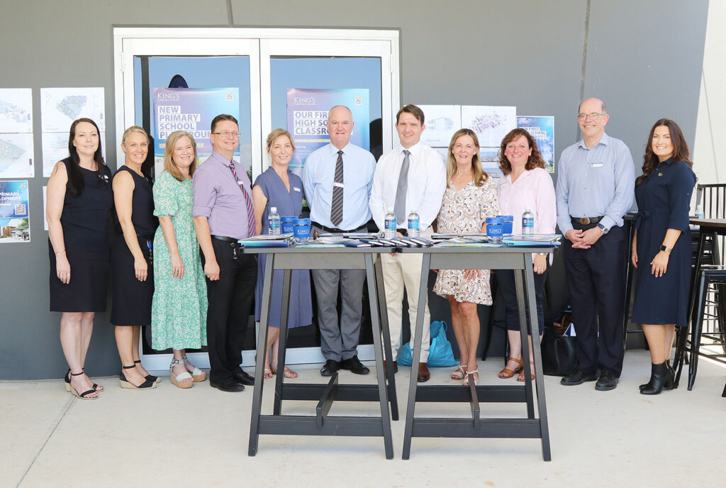 Kim Mulholland, Danielle Donovan, Ps Sue Sweeney, Jason Knight, Judy Koeleman, Peter Fossey (Head Of Primary), Jorrie Oosthuizen (Campus Principal), Lorraine Oswald, Tracey Verreynne (Group Head - Early Learning), Stephen Wruck, and Kara Brown