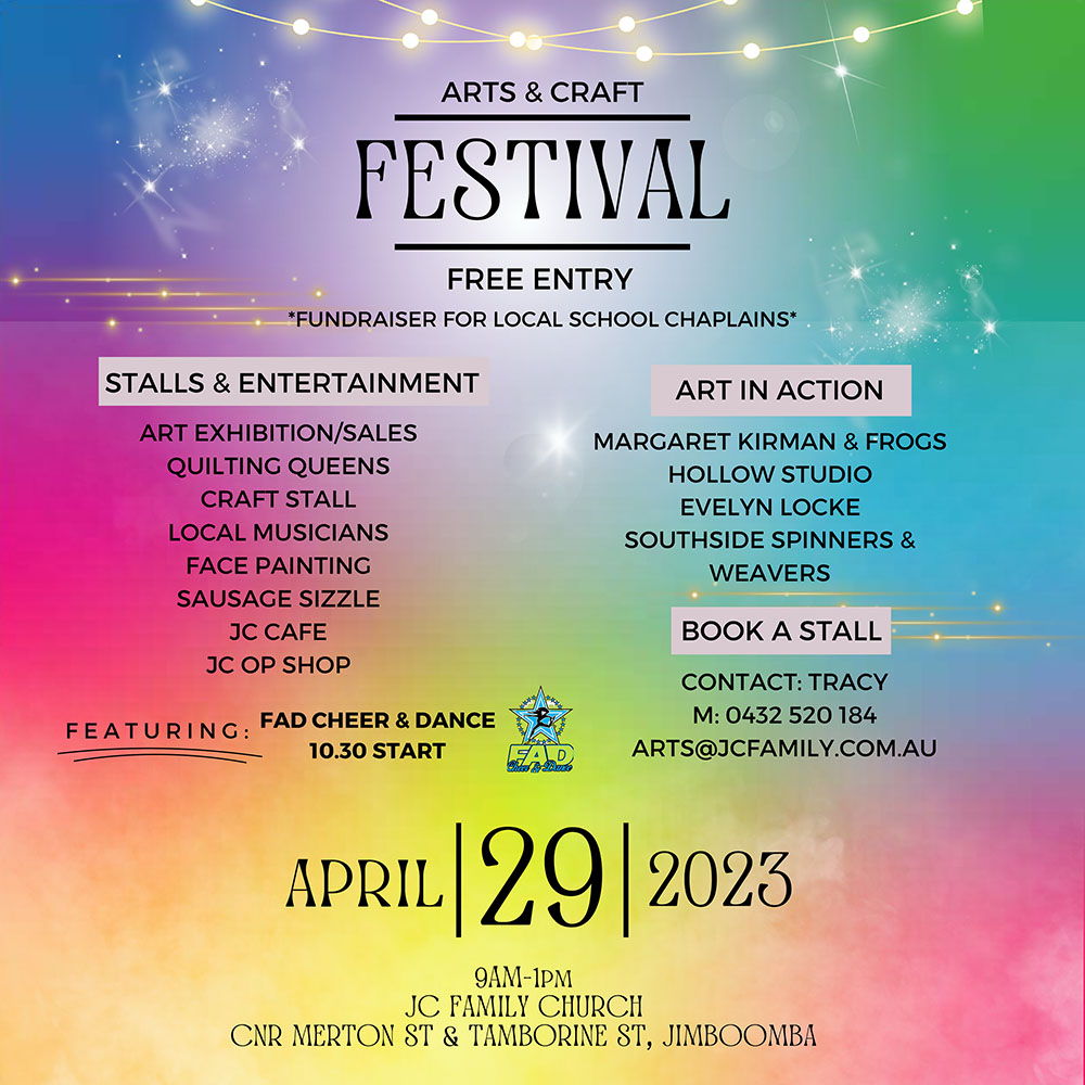 Arts & Craft Festival - JC Family Church 2023